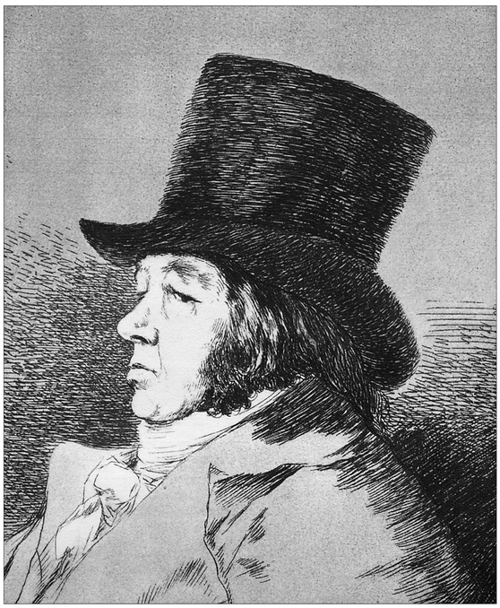 18 FRANCISCO GOYA 1746-1828 Self-portrait 1798 Etching and aquatint 219 - photo 19