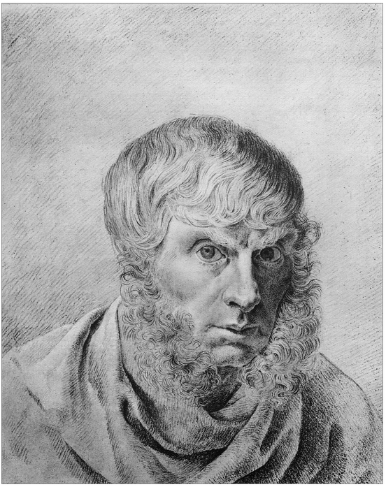 20 CASPAR DAVID FRIEDRICH 1774-1840 Self-portrait 1810 Black chalk on - photo 21