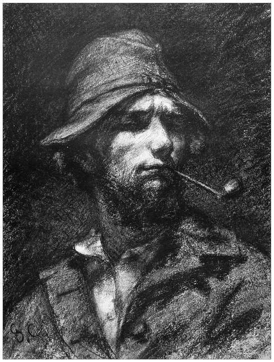 22 GUSTAVE COURBET 1819-1877 Self-portrait The Man with a Pipe c1847 - photo 23