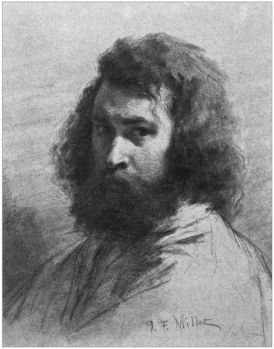 23 JEAN-FRANOIS MILLET 1814-1875 Self-portrait 1845-46 Pencil and black - photo 24