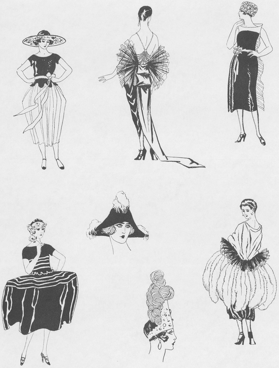 French Fashion Illustrations of the Twenties 634 Cuts from La Vie Parisienne - photo 12