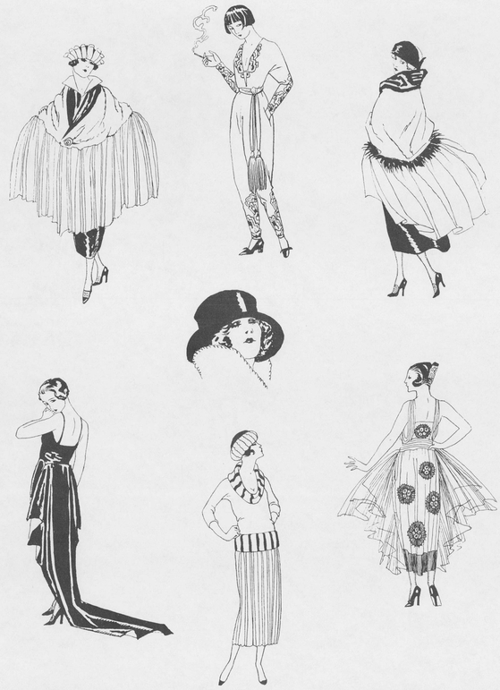 French Fashion Illustrations of the Twenties 634 Cuts from La Vie Parisienne - photo 14