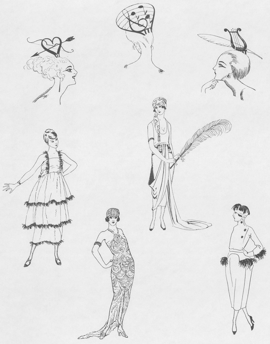 French Fashion Illustrations of the Twenties 634 Cuts from La Vie Parisienne - photo 20