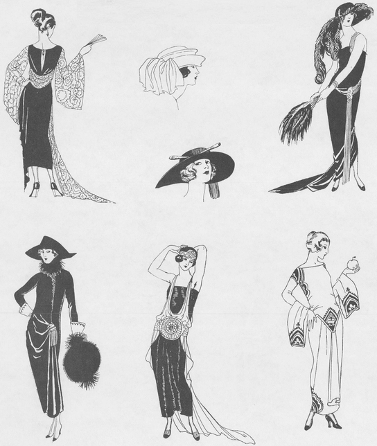 French Fashion Illustrations of the Twenties 634 Cuts from La Vie Parisienne - photo 28