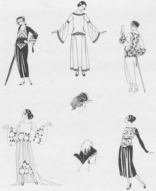 French Fashion Illustrations of the Twenties 634 Cuts from La Vie Parisienne - photo 33