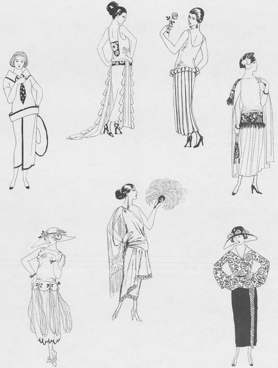 French Fashion Illustrations of the Twenties 634 Cuts from La Vie Parisienne - photo 34