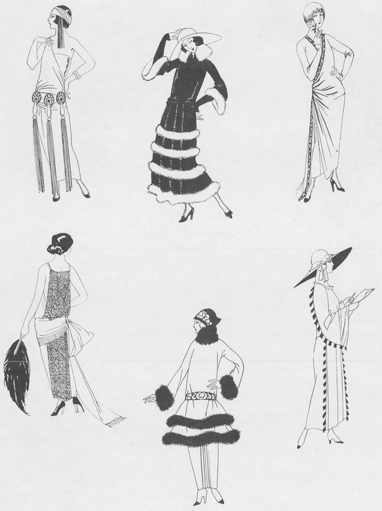 French Fashion Illustrations of the Twenties 634 Cuts from La Vie Parisienne - photo 40