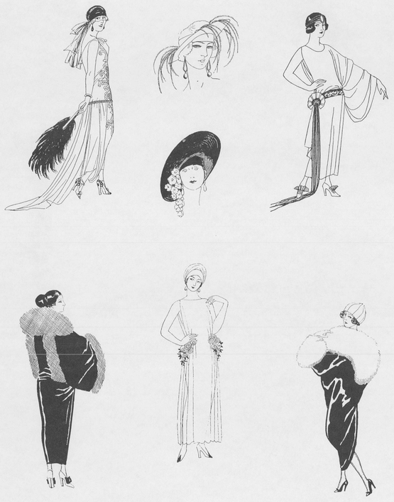 French Fashion Illustrations of the Twenties 634 Cuts from La Vie Parisienne - photo 42