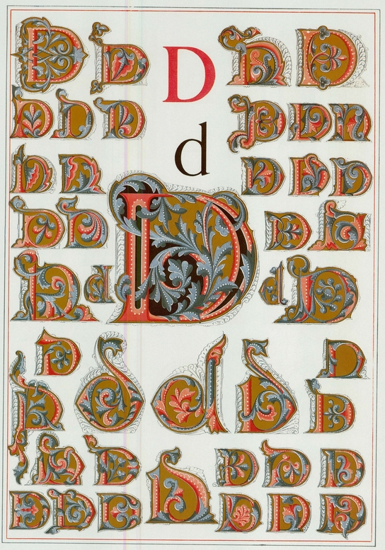 1001 Illuminated Initial Letters 27 Full-Color Plates - photo 6