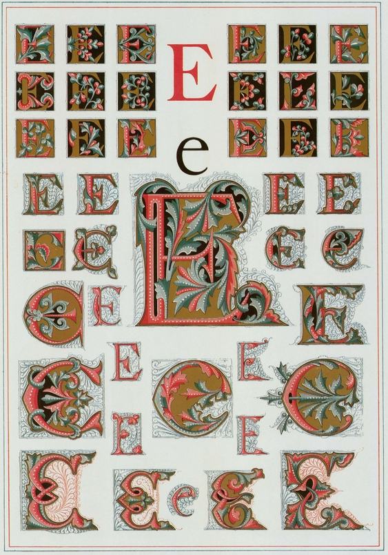 1001 Illuminated Initial Letters 27 Full-Color Plates - photo 7