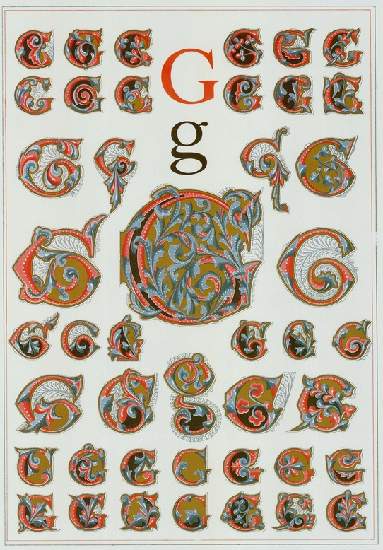 1001 Illuminated Initial Letters 27 Full-Color Plates - photo 9