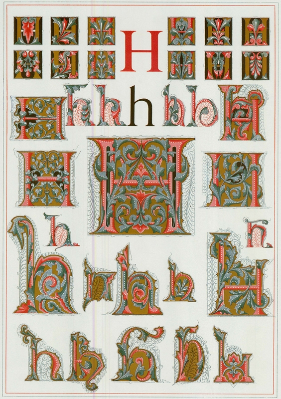 1001 Illuminated Initial Letters 27 Full-Color Plates - photo 10