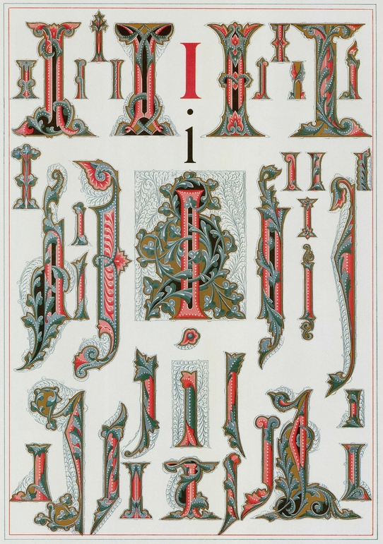 1001 Illuminated Initial Letters 27 Full-Color Plates - photo 11