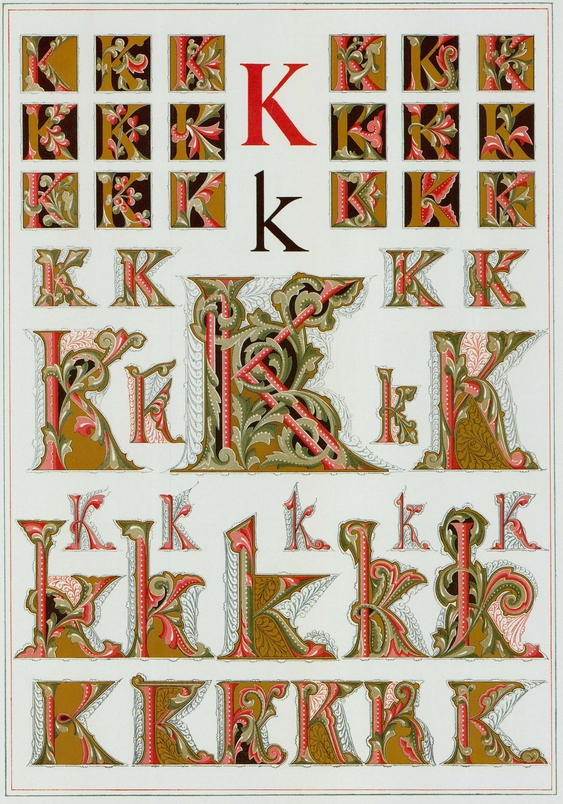 1001 Illuminated Initial Letters 27 Full-Color Plates - photo 13