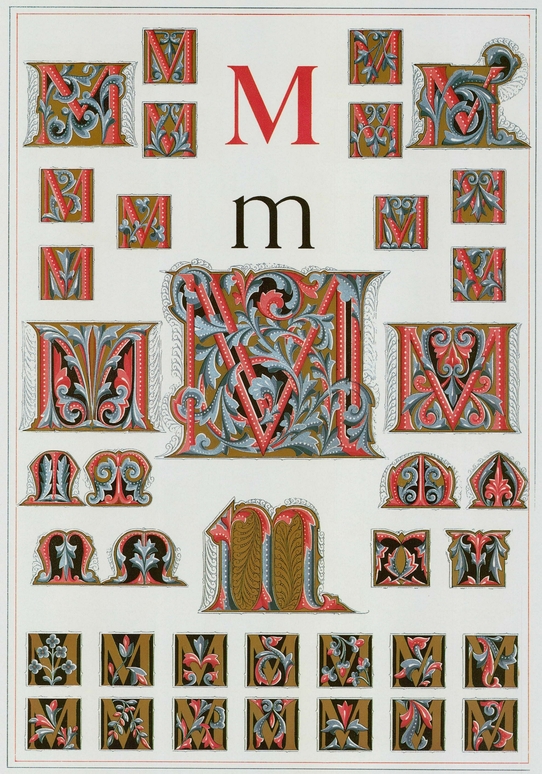 1001 Illuminated Initial Letters 27 Full-Color Plates - photo 15