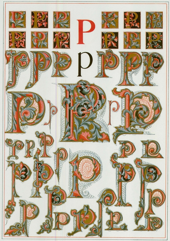 1001 Illuminated Initial Letters 27 Full-Color Plates - photo 18