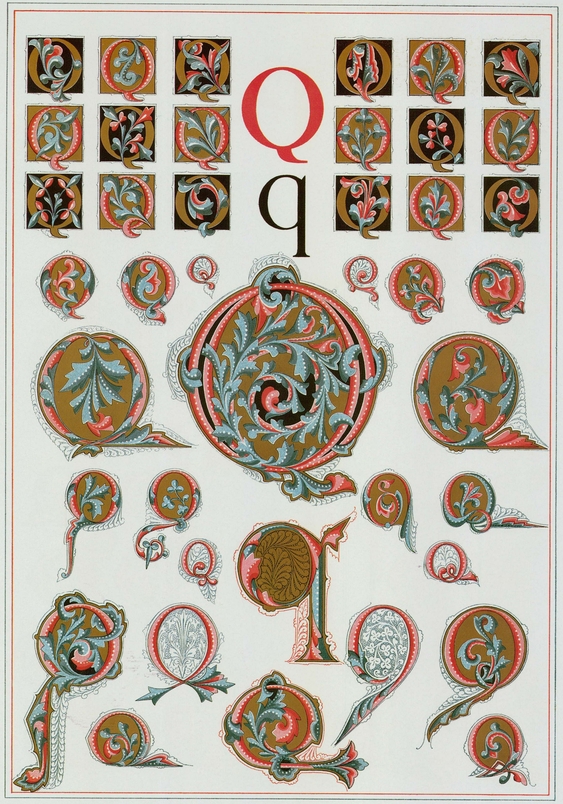 1001 Illuminated Initial Letters 27 Full-Color Plates - photo 19