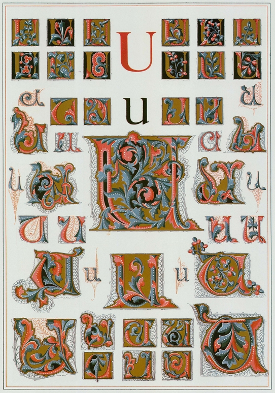 1001 Illuminated Initial Letters 27 Full-Color Plates - photo 23