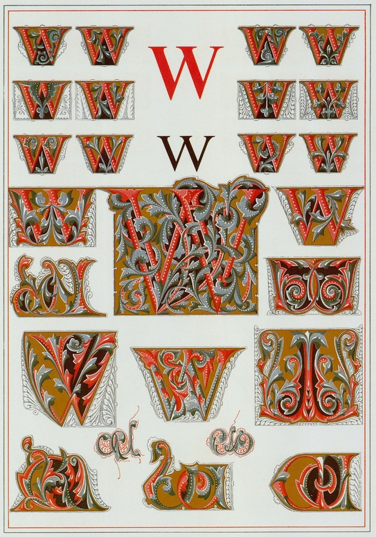 1001 Illuminated Initial Letters 27 Full-Color Plates - photo 25