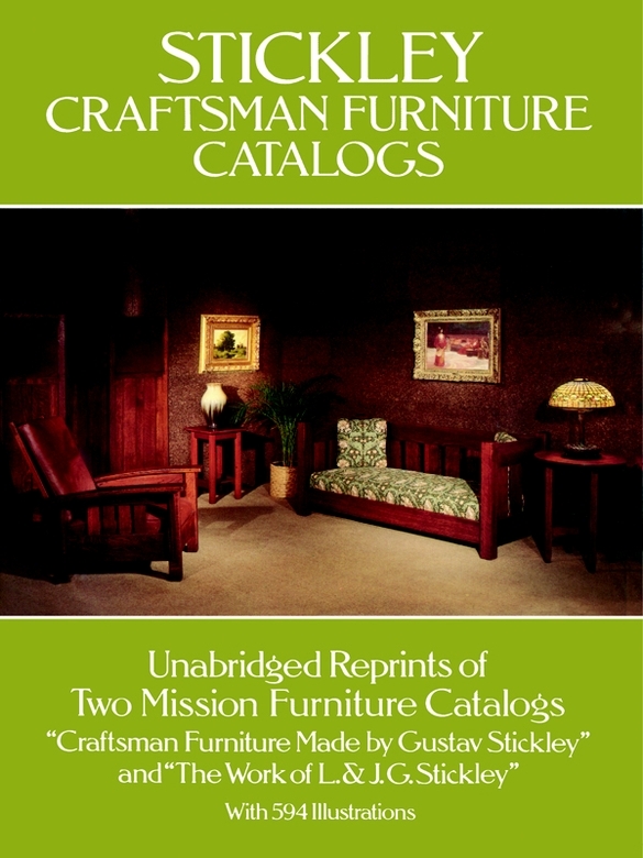 Table of Contents CRAFTSMAN FURNITURE A NYBODY who knows Craftsman - photo 1