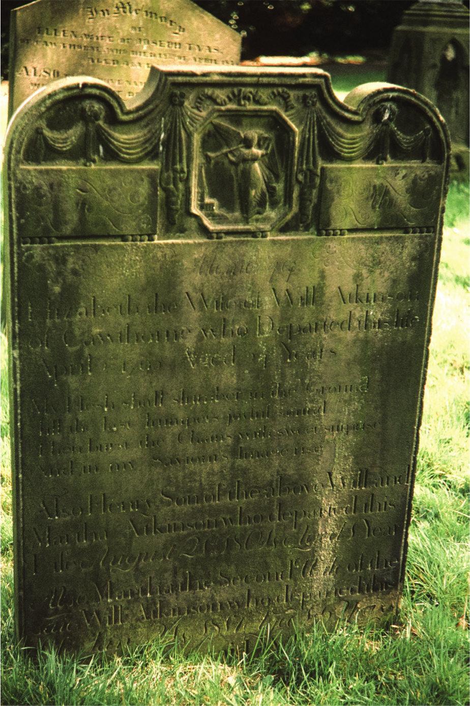 Headstone St Marys churchyard Cawthorne As a young man Thomas designed and - photo 9