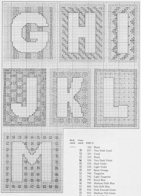 Alphabet Blocks Alphabet Blocks See color key on page 32 - photo 21