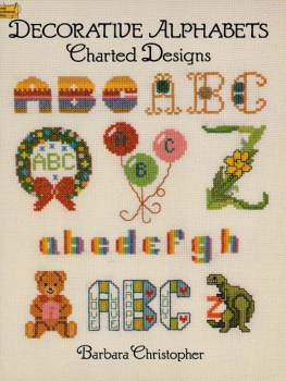 Barbara Christopher - Decorative Alphabets Charted Designs