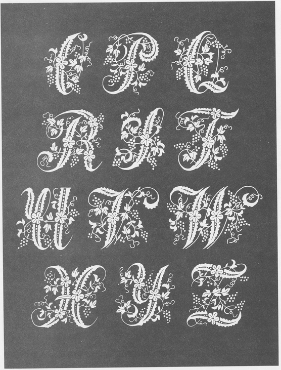 Victorian Alphabets Monograms and Names for Needleworkers From Godeys Ladys Book and Petersons Magazine - photo 3