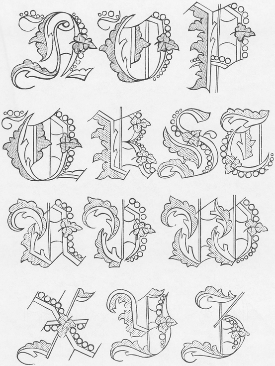 Victorian Alphabets Monograms and Names for Needleworkers From Godeys Ladys Book and Petersons Magazine - photo 7