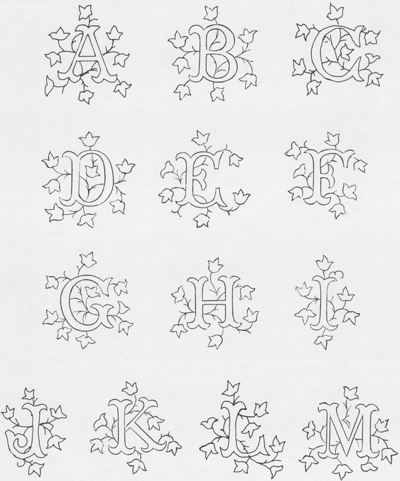 Victorian Alphabets Monograms and Names for Needleworkers From Godeys Ladys Book and Petersons Magazine - photo 10