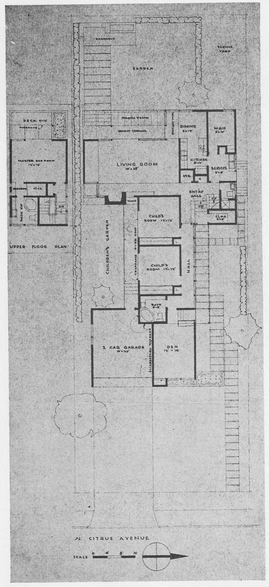 HOUSE FOR A O BECKMAN LOS ANGELES 1938 Family Composition and - photo 19