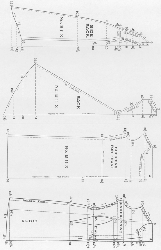 LADIES DRAWERS Fall 1890 LADIES DRAWERS Use the scale corresponding - photo 6