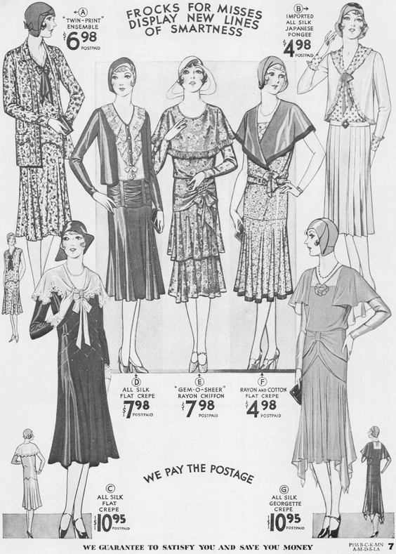 Everyday Fashions of the Thirties as Pictured in Sears Catalogs - photo 3