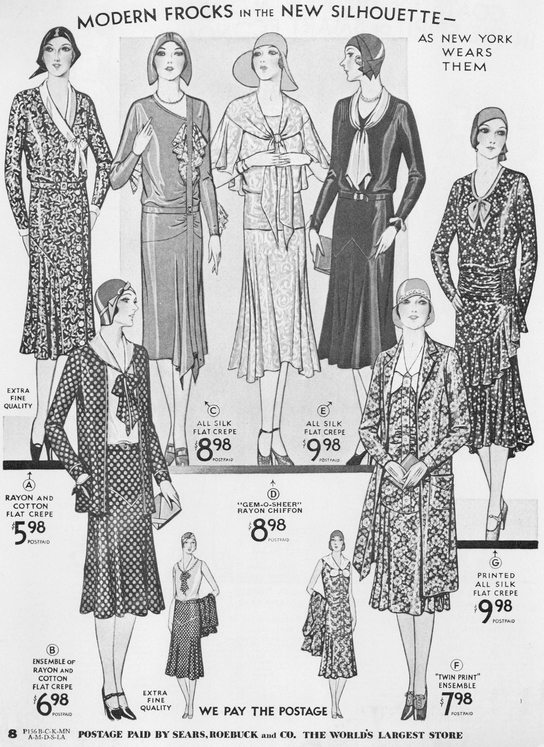 Everyday Fashions of the Thirties as Pictured in Sears Catalogs - photo 4