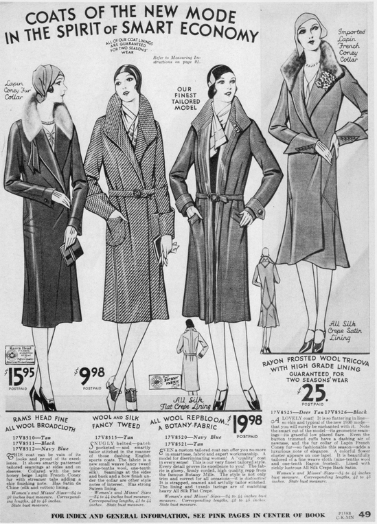 Everyday Fashions of the Thirties as Pictured in Sears Catalogs - photo 5