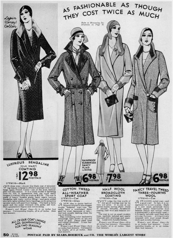 Everyday Fashions of the Thirties as Pictured in Sears Catalogs - photo 6