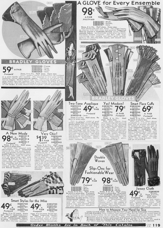 Everyday Fashions of the Thirties as Pictured in Sears Catalogs - photo 14