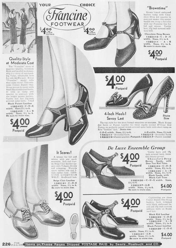 Everyday Fashions of the Thirties as Pictured in Sears Catalogs - photo 18