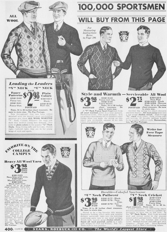 Everyday Fashions of the Thirties as Pictured in Sears Catalogs - photo 23