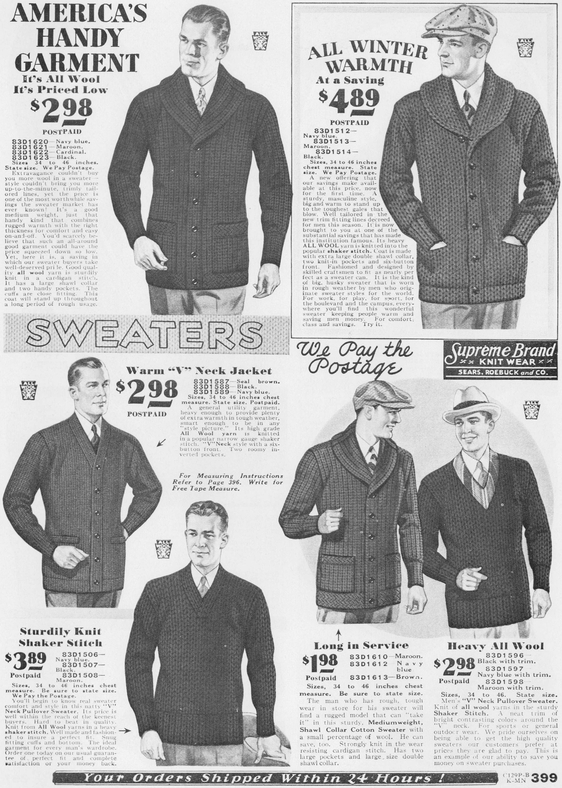 Everyday Fashions of the Thirties as Pictured in Sears Catalogs - photo 24