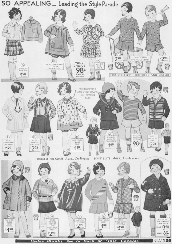 Everyday Fashions of the Thirties as Pictured in Sears Catalogs - photo 27