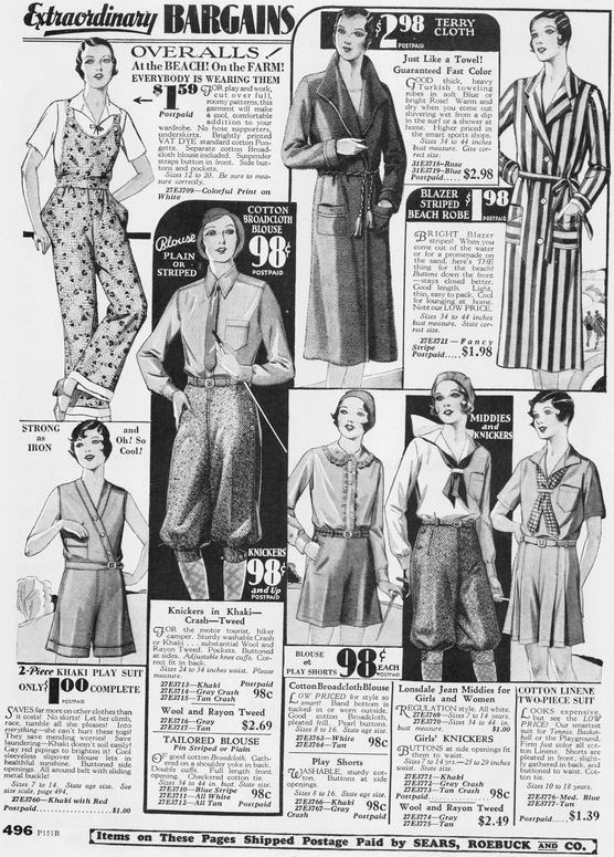 Everyday Fashions of the Thirties as Pictured in Sears Catalogs - photo 33