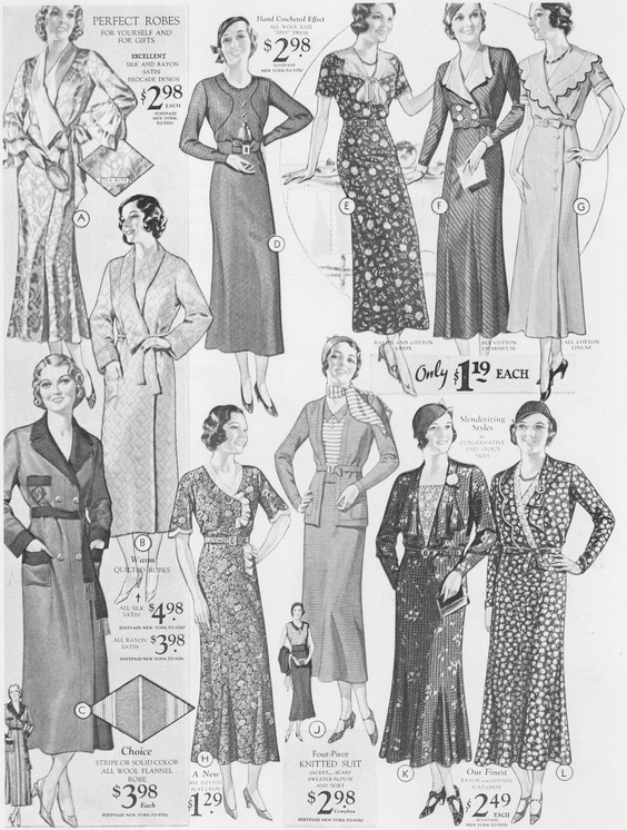 Everyday Fashions of the Thirties as Pictured in Sears Catalogs - photo 40