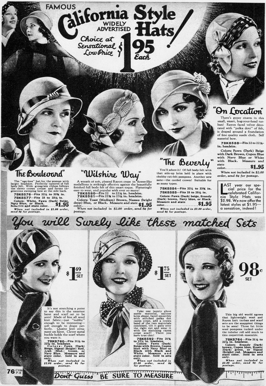 Everyday Fashions of the Thirties as Pictured in Sears Catalogs - photo 42