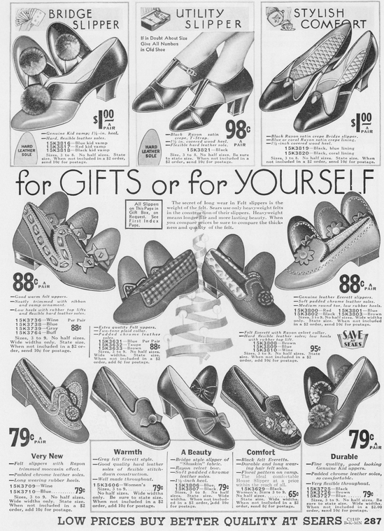 Everyday Fashions of the Thirties as Pictured in Sears Catalogs - photo 44