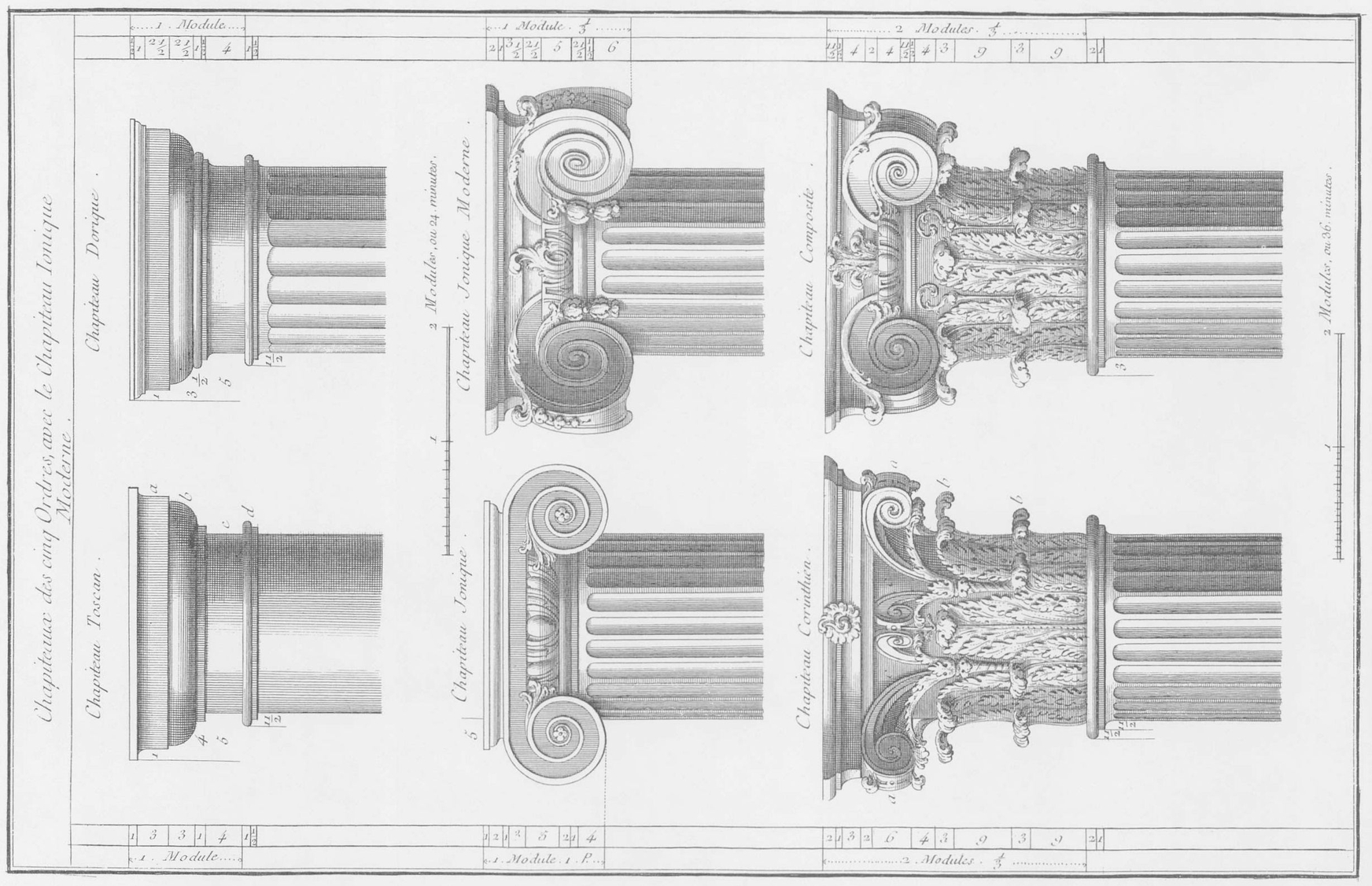 7 Capitals of the five orders and of the Modern Ionic order 10 - photo 9