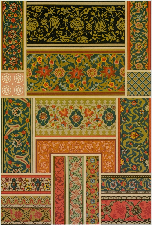 22 Mughal India Border elements from 16th-century paintings 23 Mughal - photo 23
