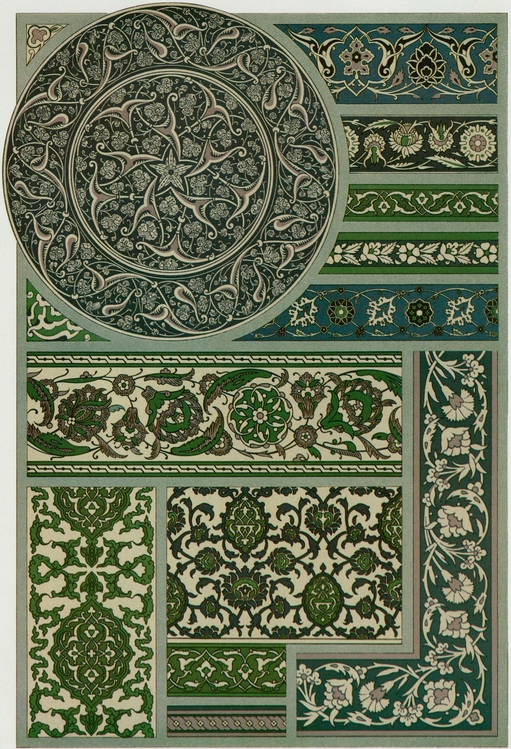 29 Persia Designs from enameled and glazed faience ceramics 30 Persia - photo 30