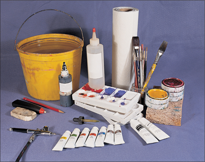 GATHERING SUPPLIES Before painting make sure you have all your basic supplies - photo 3