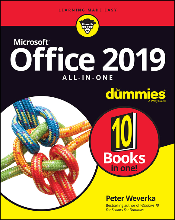 Office 2019 All-in-One For Dummies Published by John Wiley Sons Inc 111 - photo 1